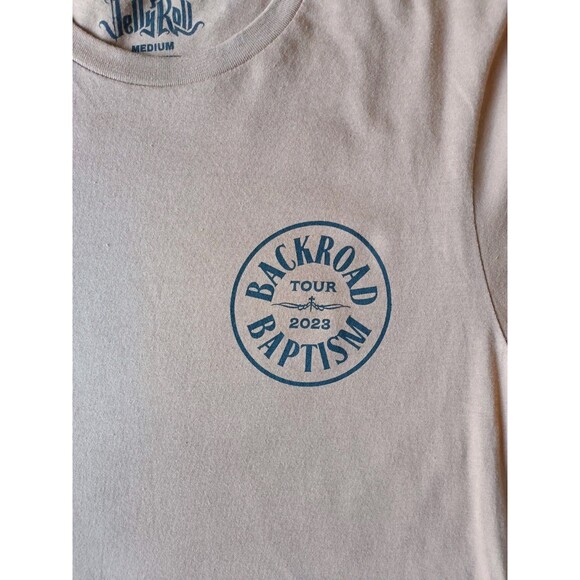 Jelly Roll Tour T-Shirt Men's Medium Graphic Print Brown Long Sleeve - Picture 4 of 9